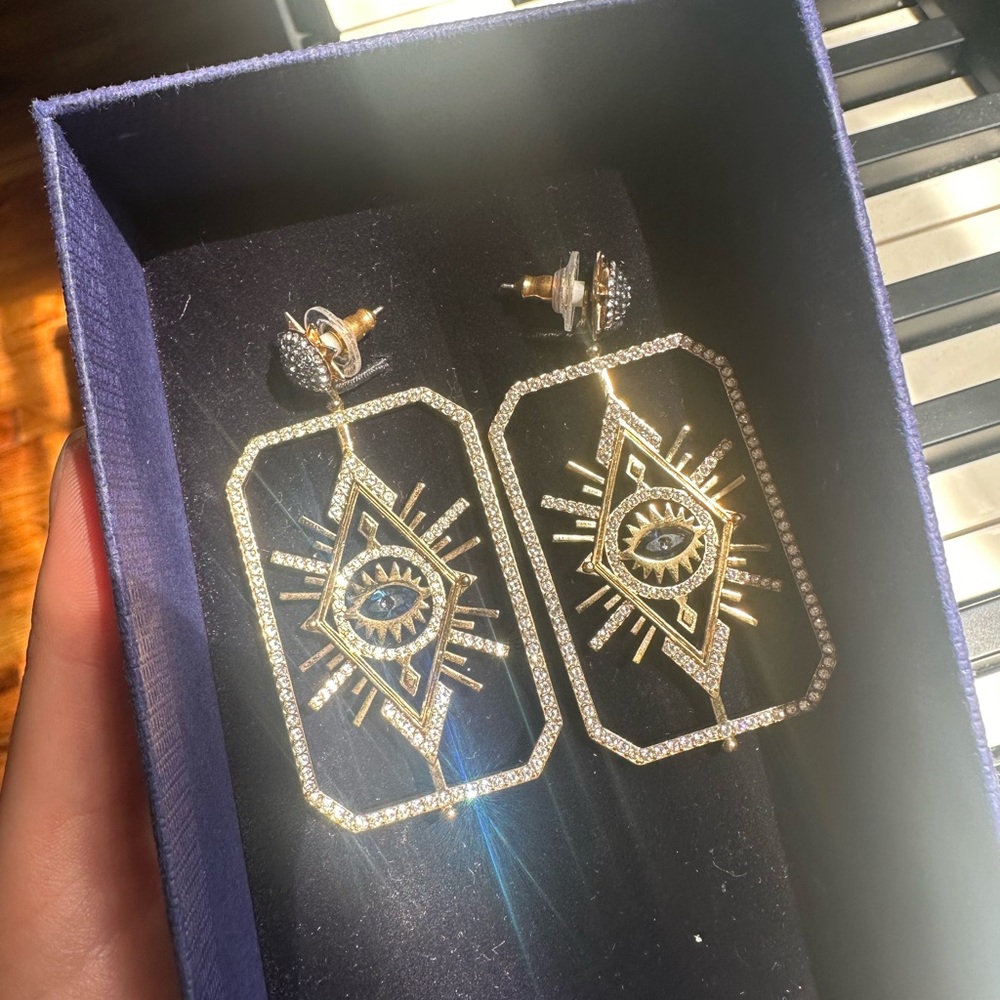 Swarovski crystal earrings